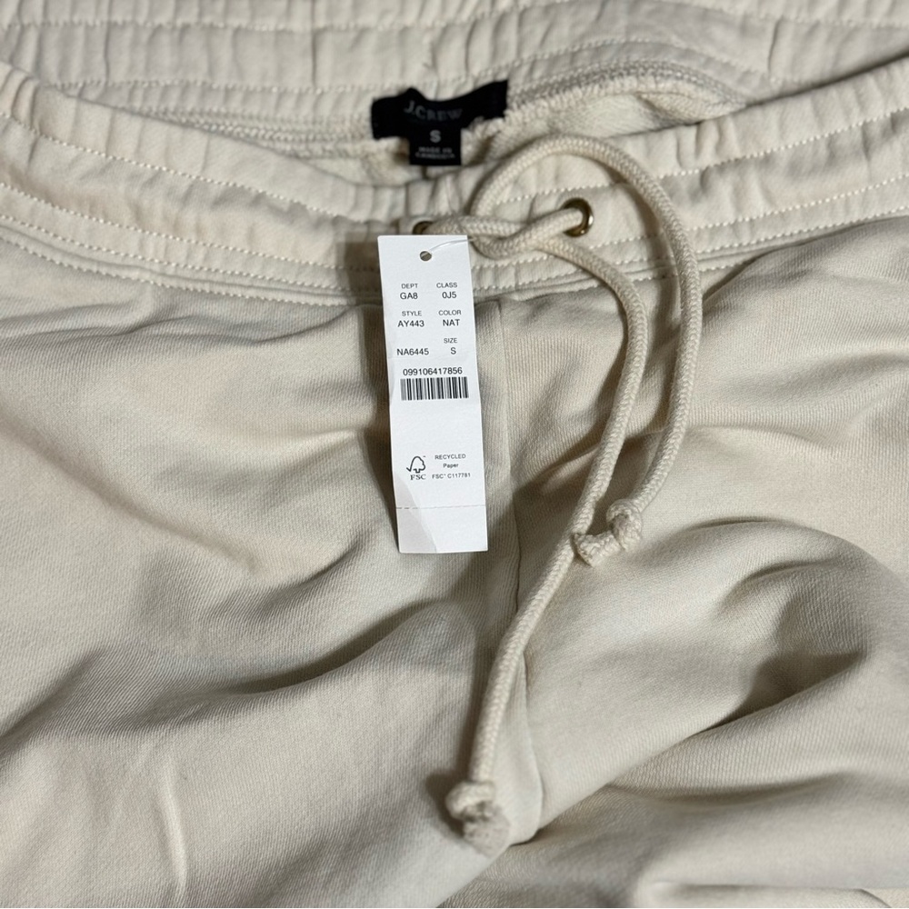 J.Crew Beige Drawstring Pants - Picture 3 of 3